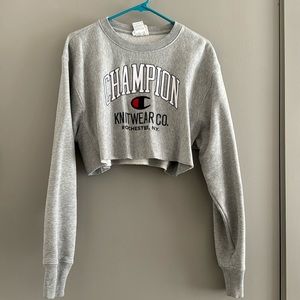Champion cropped sweatshirt